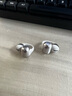 韶音（SHOKZ）OpenDots ONE動(dòng)鈦圈開(kāi)放式藍(lán)牙耳機(jī)耳夾式耳機(jī)藍(lán)牙跑步運(yùn)動(dòng)無(wú)線E310 星際白 曬單實(shí)拍圖