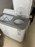 海爾（Haier）雙桶洗衣機(jī)半自動(dòng)自動(dòng)家用 10公斤大容量 家電國家補(bǔ)貼 以舊換新 雙缸XPB100-729S原廠品質(zhì)  曬單實(shí)拍圖