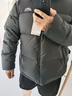 鴨鴨（YAYA）羽絨服男短款連帽面包服2024年新款休閑保暖加厚極寒冬季外套ZL YE4B703212F-橄欖綠色 4XL /195 曬單實拍圖