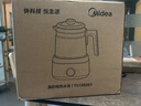美的（Midea）全玻璃0膠水養(yǎng)生壺 多功能全自動燒水壺 母嬰72小時恒溫電熱水壺花茶壺?zé)畨?.5L MK-YS15B201 1.5L 【全玻璃大容量】0金屬0膠水 曬單實拍圖