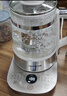 九陽（Joyoung）1.8L全玻璃沸萃養(yǎng)生壺煮茶器 316L雙鋼加長(zhǎng)茶籃 輕音燉煮 0膠水0異味0重金屬家用電燒水壺18WY20R 曬單實(shí)拍圖