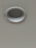 松下（Panasonic）宏放LED筒燈客廳防眩高顯色金屬鋁6瓦三色可調(diào)變光開孔75-80 曬單實(shí)拍圖