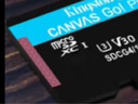 金士頓（Kingston）大疆pocket3無人機Action4 5pro存儲卡TF卡MicroSD監(jiān)控攝像運動相機行車記錄儀高速內(nèi)存卡U3V30A2 SDCG4/256G【讀速200M/S丨4K拍攝 曬單實拍圖