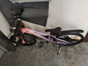 鳳凰山地自行車男女變速山地車碟剎青少年兒童自行車學生單車 星際 粉紫【變速+輻條輪】 22寸【適合130-170cm】 曬單實拍圖