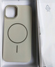 世詠（SHIYONG）適用蘋果17手機(jī)殼 iPhone17保護(hù)套Magsafe強(qiáng)磁吸充電全包超薄磨砂硬殼防摔高級男女款 巖白色 曬單實(shí)拍圖