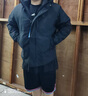 羽絨服男冬季2025年新款戶外短款加厚羽絨服潮牌日系工裝羽絨外套 黑色 3XL (190) （體重175-190） 曬單實(shí)拍圖