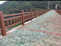 拉瑞斯水泥仿木護(hù)欄園林景觀河道防護(hù)圍欄新農(nóng)村建設(shè)鋼筋混凝土仿古欄桿 顏色可選 3-6T型 曬單實(shí)拍圖