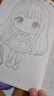 漫畫描摹本：曼妙公主 漫畫入門手繪描摹本動(dòng)漫人物線稿描繪線描 兒童素描臨摹卡通畫冊(cè) 控筆能力基礎(chǔ)自學(xué)練習(xí)冊(cè)圖畫紙涂鴉填色本暑假作業(yè) 一升二暑假銜接 小升初暑假銜接 曬單實(shí)拍圖