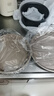 京東京造 8寸+9寸披薩盤(pán)套裝 泰迪珍藏聯(lián)名款 家用碳鋼不粘涂層圓形烤盤(pán) 曬單實(shí)拍圖