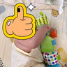jollybaby寶寶安撫玩偶玩具嬰兒玩具0-1歲新生兒量身高毛絨玩具鱷魚身高尺 【響鈴款】安撫鱷魚玩偶 曬單實(shí)拍圖