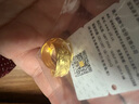 周六福（ZLF）七夕禮物  黃金耳飾女款足金999車花耳釘耳環(huán) 計價 3.46g 曬單實拍圖