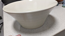 尚行知是碗家用套裝碗具套餐碗盤(pán)餐具整套高級奶油風(fēng)純色陶瓷碗筷碗碟組合 4人食【18件套】配湯碗 曬單實(shí)拍圖