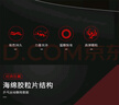 紅雙喜狂飚3乒乓球膠皮高粘反膠 弧圈快攻拉球強黏普狂飆3有機套膠 黑色硬39厚2.15 曬單實拍圖