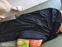 俞兆林裙褲女夏季薄款寬松休閑褲小個(gè)子七分高腰顯瘦a字冰絲闊腿褲子女 黑色【升級(jí)山本口袋八分褲】 M /L【適合100-120斤】 曬單實(shí)拍圖