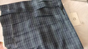 沐霓JK制服裙夏季日系格裙a字半身裙百褶裙女生學(xué)院風(fēng)裙子 L 曬單實(shí)拍圖