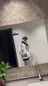 卡圖弛美式高街拼接運動夾克男秋季重磅潮牌條紋棒球服衛(wèi)衣痞帥寬松外套 白灰色常規(guī) XL 曬單實拍圖