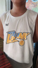 361°兒童運動(dòng)套裝25夏季男童3-14歲速干透氣籃球套裝 白160 曬單實(shí)拍圖