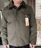 JEEP吉普男士新款棉衣 短款棉服 時髦帥氣 運動外套 秋冬新款 軍綠 2XL 曬單實拍圖