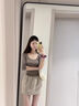 蝶嬌諾（DIEJIAONUO）連衣裙子秋裝女裝新款2025年韓系純欲風(fēng)穿搭女套裝氣質(zhì)顯瘦溫柔范 上衣兩件套+裙子 S 曬單實(shí)拍圖