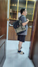 Lee戶外雙肩包男登山旅行包大容量背包女學(xué)生書包16寸電腦包 墨綠色 曬單實(shí)拍圖