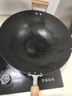 蘇泊爾（SUPOR）炒鍋有鈦鐵不粘無(wú)涂層炒菜鍋精鐵錘紋老式廚房鐵鍋燃氣電磁爐通用 適合3-6人【免開(kāi)鍋】 34cm 曬單實(shí)拍圖