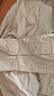 森馬（Semir）長袖襯衫女短款純棉衣服秋季oversize收腰襯衣小個子101524105010 曬單實(shí)拍圖
