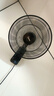 美的（Midea）電風(fēng)扇商用壁扇壁掛式風(fēng)扇工業(yè)工程扇家用搖頭轉(zhuǎn)頁扇餐廳客廳安靜低音 FWA35WAR【七葉遙控 行業(yè)TOP】 家用壁掛式 曬單實(shí)拍圖