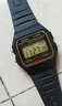 卡西歐（CASIO）小方塊簡(jiǎn)約復(fù)古防水電子學(xué)生表男女手表情人節(jié)禮物 F-91W-1 曬單實(shí)拍圖