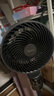 美的（Midea）空氣循環(huán)扇 家用落地扇抑菌凈化語音風扇立式遙控轉(zhuǎn)頁扇3D搖頭大風力電風扇桌面 GAI24PA 曬單實拍圖