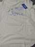 回力（Warrior）t恤短袖男女同款夏季潮流純棉體恤衫情侶寬松運動(dòng)半袖 淺米 2XL  曬單實(shí)拍圖