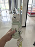 babycare西高地保溫杯學(xué)飲兒童寶寶學(xué)生上學(xué)水壺吸管直飲杯外出6月+-大綠 曬單實拍圖