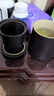 京東京造茶杯便攜式黑陶茶泡茶壺茶杯功夫茶具辦公杯隨身茶壺容量400ml 曬單實(shí)拍圖