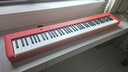 卡西歐（CASIO）電鋼琴EPS130紅色電子數(shù)碼鋼琴88鍵重錘初學(xué)單機(jī)+木琴架+禮包 曬單實(shí)拍圖