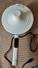 美的（Midea）電炒鍋 電蒸鍋 電煮鍋 家用多功能電火鍋 煎炒蒸煮炒菜鍋 4L多用途鍋一體宿舍鍋 HCG2816 配蒸籠 曬單實拍圖