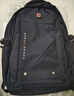BIENJOUE新款雙肩包電腦背包男士商務(wù)旅行通勤男初中高中大學(xué)生書(shū)包大容量 大號黑色【升級反光標】 曬單實(shí)拍圖