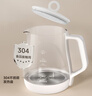 美的（Midea）養(yǎng)生壺 1.5L全自動(dòng)煮茶壺 24h預(yù)約燒水壺 12小時(shí)智能恒溫 11檔控溫電熱水壺 花茶壺煮茶器MK-Y12Q 曬單實(shí)拍圖