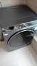 海爾（Haier）滾筒洗衣機(jī)全自動(dòng)10公斤懶人家用家電國(guó)家補(bǔ)貼20% 云溪3.0直驅(qū)潔凈 XQG100-BLDE583HU1 曬單實(shí)拍圖