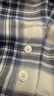 HOLLISTER25秋新款法蘭絨翻腰LOGO睡褲可外穿短褲女裝346-5069 海軍藍格紋 S (165/68A)標準版 曬單實(shí)拍圖