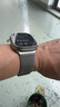 BHO【鈦金屬】適用蘋果手表apple iwatch ultra2表帶s10/9降落傘式s8鈦合金米蘭尼斯夏天季不銹鋼男款 官方同款·鈦金屬·降落傘扣【鈦原色】 【49/46/45/44mm】表盤通用 曬單實(shí)拍圖