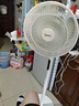 美的（Midea）【幸運草安睡1S】一級能效直流變頻聲控電風扇家用遙控臥室靜音落地扇臺式桌面抗菌大風力轉(zhuǎn)頁扇 曬單實拍圖