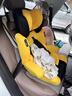 其他兒童安全座椅嬰兒寶寶0-3-4-6-7-12歲汽車載可坐可躺大童用3c認(rèn)證 兒童安全座椅藍(lán)色+五點(diǎn)式卡扣 曬單實(shí)拍圖