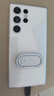 三星（SAMSUNG）Galaxy S23 Ultra 手機殼 原裝透明殼 立式支架多功能保護殼 套  S23 Ultra 透明 曬單實拍圖
