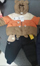 巴拉巴拉兒童羽絨服寶寶男童女童童裝加厚保暖舒適戶外防風(fēng)冬季潮 咖啡A51212-白鴨絨 100 cm充絨量70g 曬單實(shí)拍圖