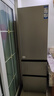 海爾（Haier）310升風(fēng)冷無霜三開門多門家用小冰箱小型宿舍租房一級(jí)能效節(jié)能BCD-310WGHD3E7WV(銀) 曬單實(shí)拍圖
