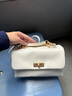 CHARLES&KEITH中號(hào)kerry郵差包單肩包斜挎包包女包生日禮物CK2-80782515 Cream奶白色 中包 曬單實(shí)拍圖