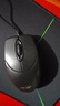 宏碁（ACER）鼠標 有線(xiàn)鼠標 電腦辦公鼠標 USB接口全面兼容 即插即用 黑色 M117 曬單實(shí)拍圖
