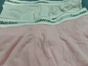Calvin Klein內(nèi)衣【明星同款摩登引力帶】25夏男兩條ck棉質(zhì)防夾臀內(nèi)褲男NB4391 VR3-冰粉/淺麻灰 2條 XL 曬單實拍圖