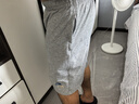 李寧防曬短衛(wèi)褲男夏季跑步健身純色簡(jiǎn)約刺繡寬松休閑慵懶運(yùn)動(dòng)短褲 【小LOGO棉質(zhì)】BC17花灰-2 L 曬單實(shí)拍圖
