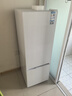 康佳183升小冰箱小型家用出租房辦公室宿舍雙開門兩門雙門二門電冰箱節(jié)能省電低音白色BCD-183GB2SU 曬單實拍圖