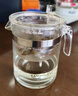 金灶（KAMJOVE）玻璃茶壺 按壓式飄逸杯 茶水壺玻璃茶具 茶水分離杯泡茶器泡茶壺 TP-140/300ml容量 曬單實(shí)拍圖